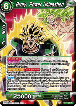 Broly, Power Unleashed