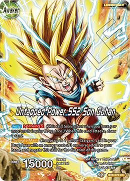 Untapped Power SS2 Son Gohan