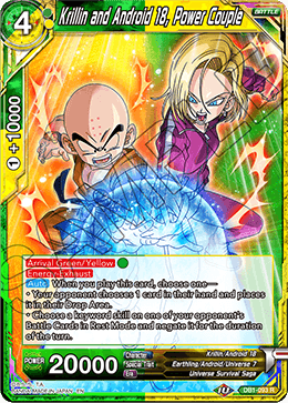 Krillin and Android 18, Power Couple