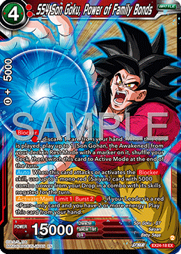 SS4 Son Goku, Power of Family Bonds