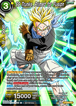 SS Trunks, Primed for Fusion