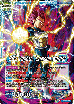 SSG Vegeta, Crimson Warrior