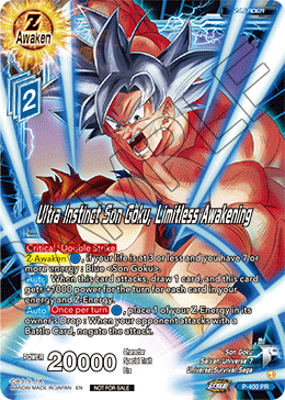 Ultra Instinct Son Goku, Limitless Awakening