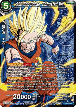 SS2 Son Gohan, Entrusted Will