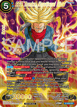 SS2 Trunks, Emotional Blow