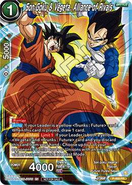 Son Goku & Vegeta, Alliance of Rivals