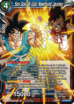 Son Goku & Uub, Newfound Journey