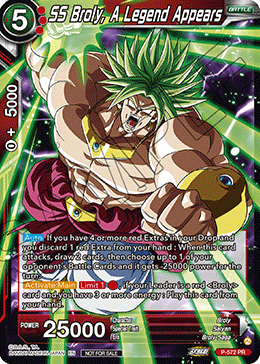 SS Broly, A Legend Appears