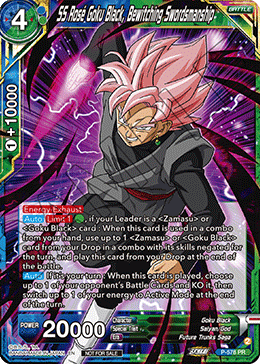 SS Rosé Goku Black, Bewitching Swordsmanship