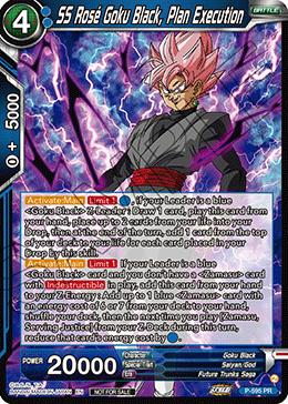 SS Rosé Goku Black, Plan Execution