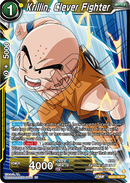 Krillin, Clever Fighter