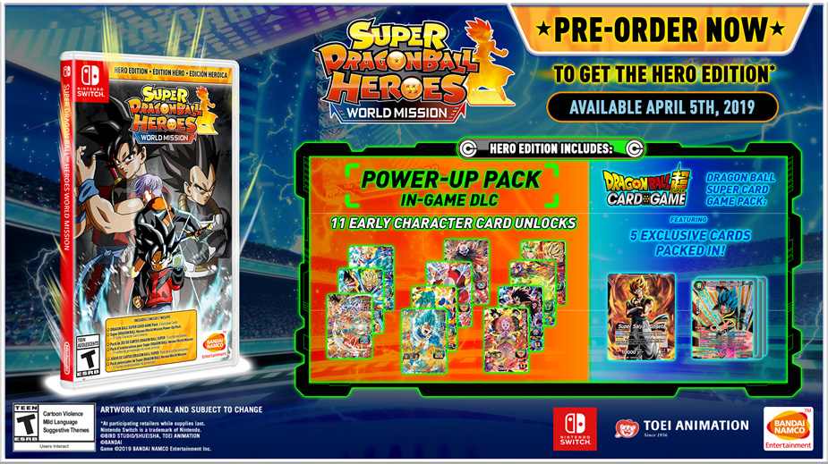 Super Dragon Ball Heroes World Mission EVENT DRAGON BALL SUPER