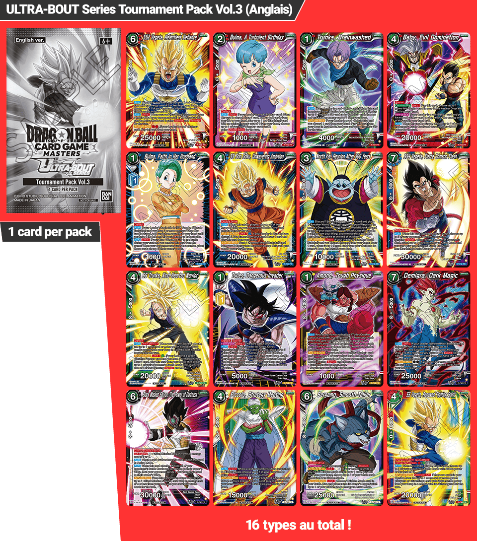 ULTRA-BOUT Series Pack de Tournoi Vol.3