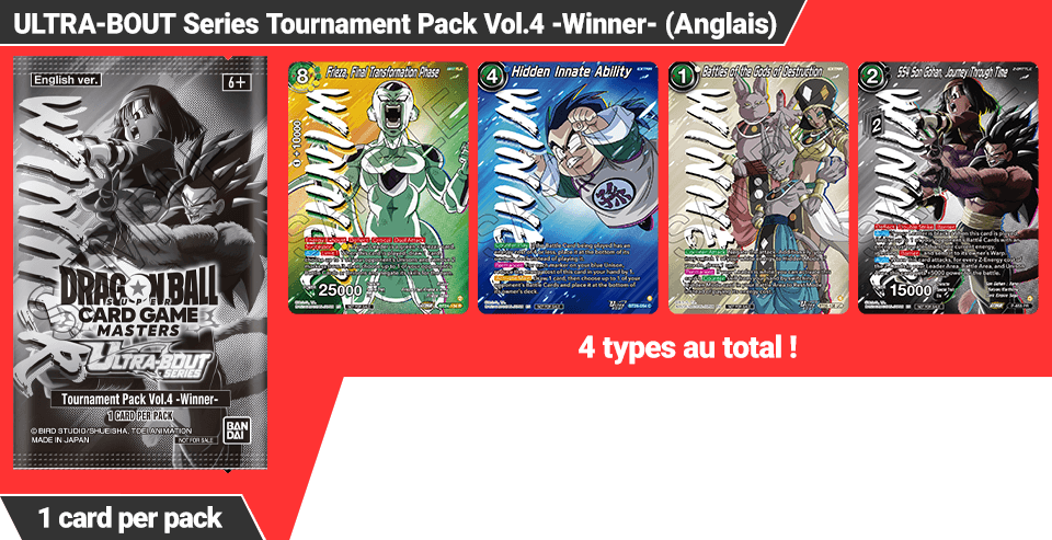 ULTRA-BOUT Series Pack de Tournoi Vol.4 -Winner-