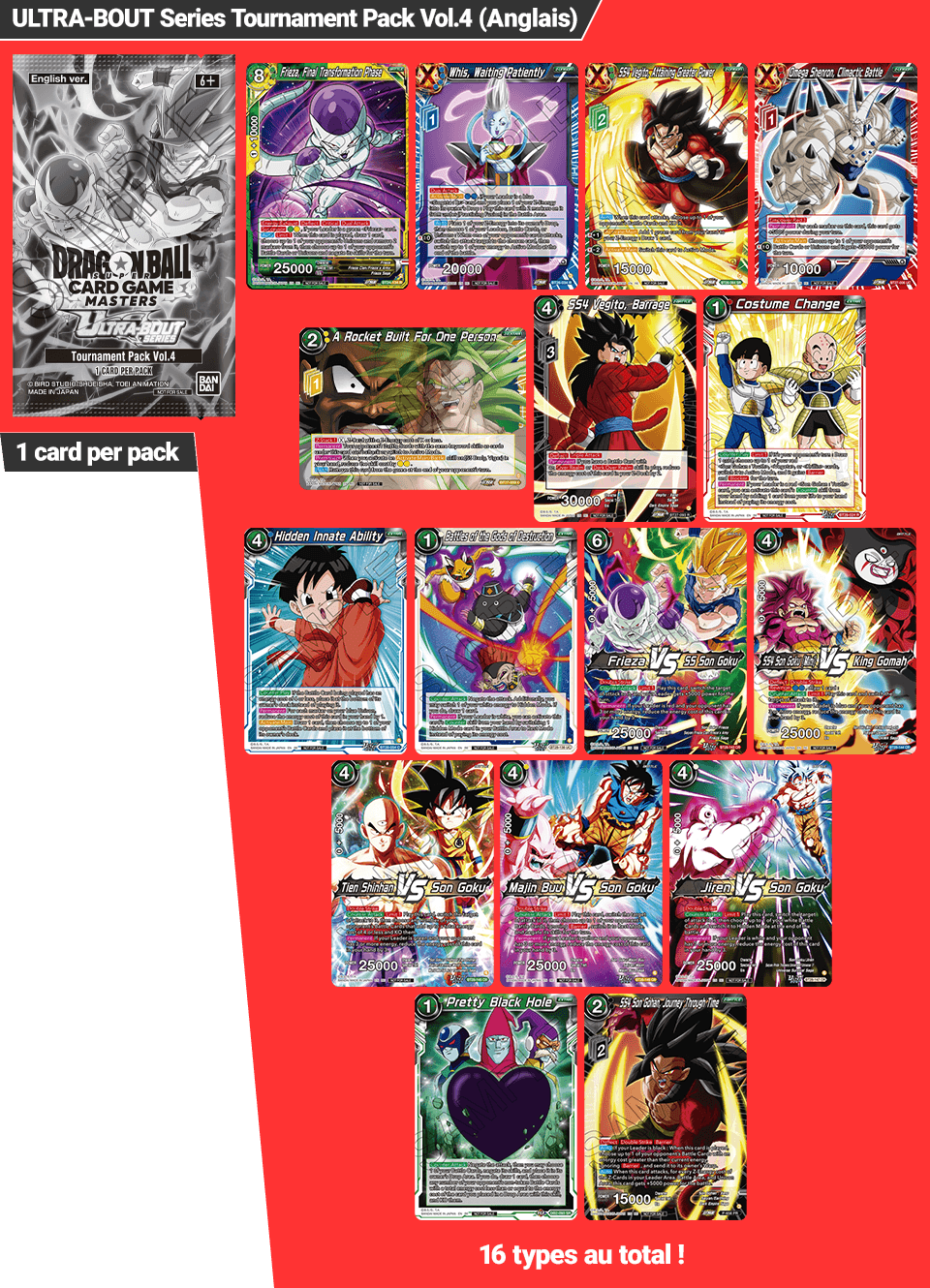 ULTRA-BOUT Series Pack de Tournoi Vol.4