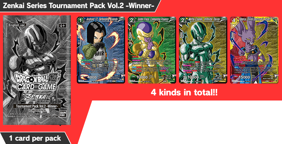 Zenkai Series Tournament Pack Vol.2 -Winner-