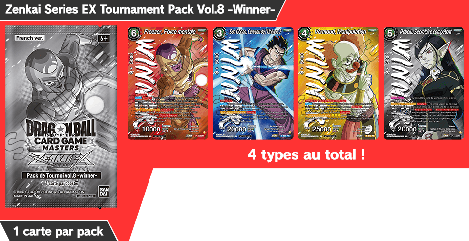 Zenkai Series Tournament Pack Vol.8 -Winner-