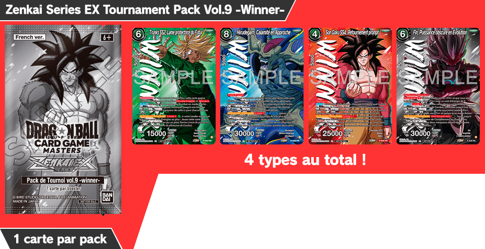 Zenkai Series Tournament Pack Vol.8 -Winner-