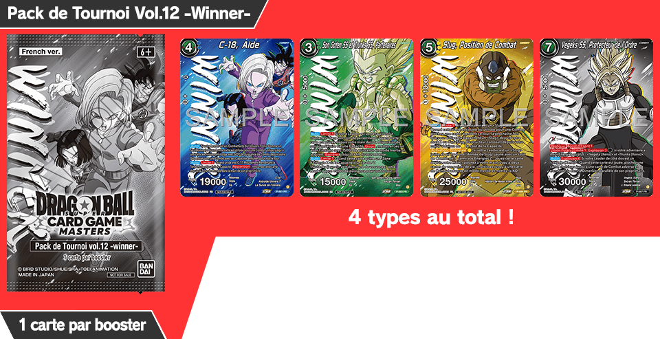 Pack de Tournoi Vol.12 -Winner-