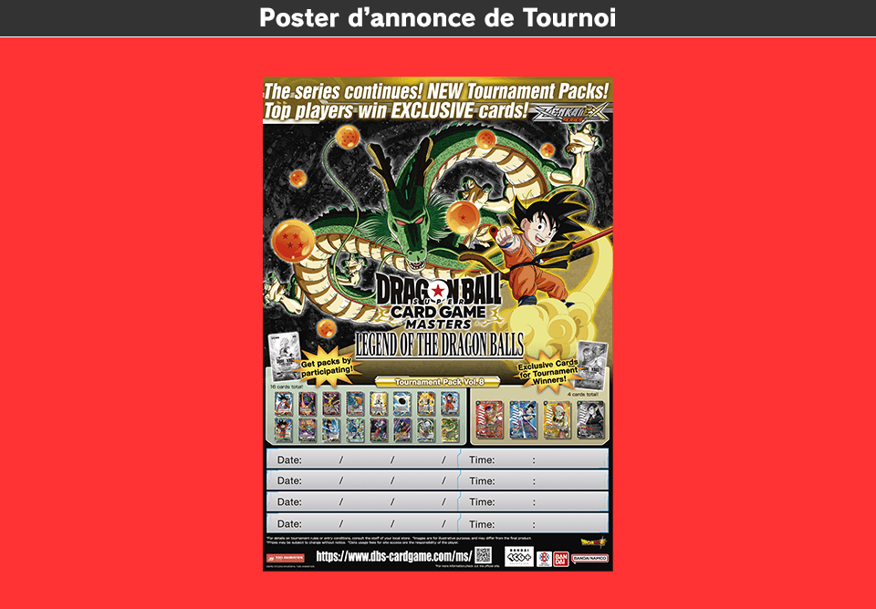 Poster d’annonce de Tournoi