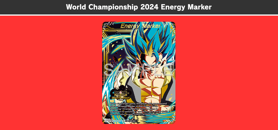 World Championship 2024 Energy Marker