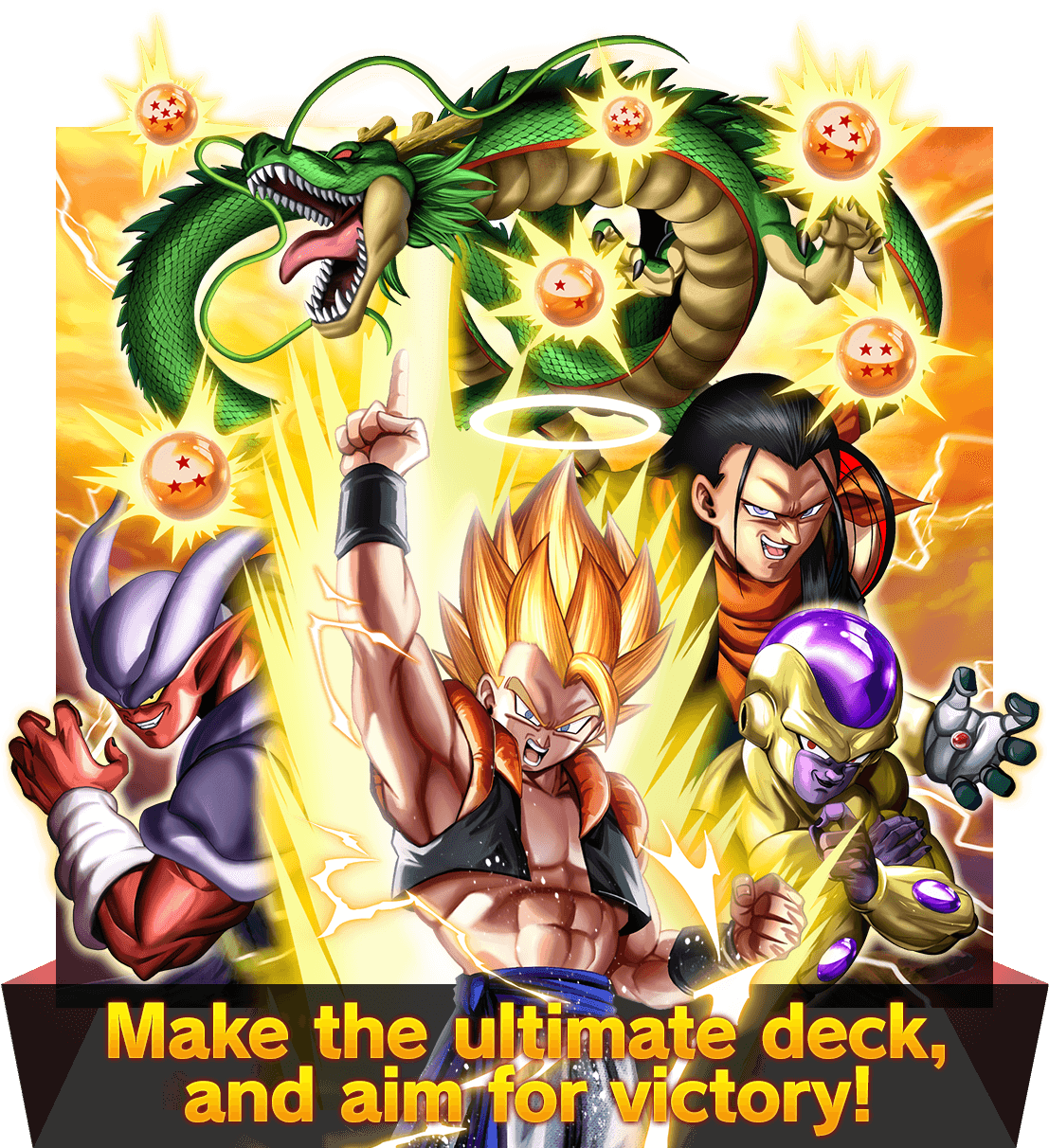 Make the ultimate deck, and aim for victory!
