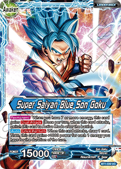 BT1-030 Super Saiyan Blue Son Goku